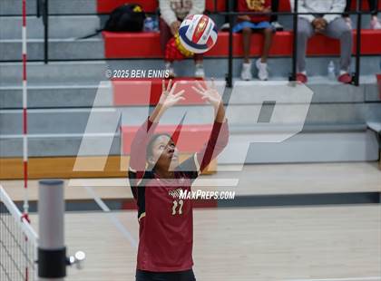 Thumbnail 3 in Trinity Christian vs. Hebron Christian (GHSA Private Semifinal) photogallery.