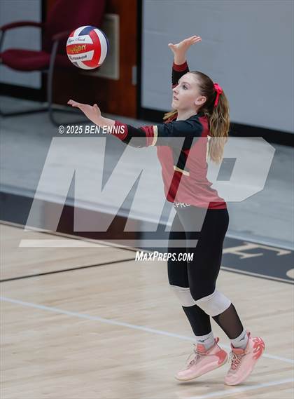 Thumbnail 1 in Trinity Christian vs. Hebron Christian (GHSA Private Semifinal) photogallery.