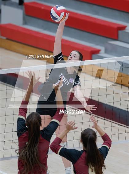 Thumbnail 3 in Trinity Christian vs. Hebron Christian (GHSA Private Semifinal) photogallery.
