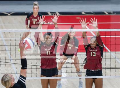 Thumbnail 1 in Trinity Christian vs. Hebron Christian (GHSA Private Semifinal) photogallery.