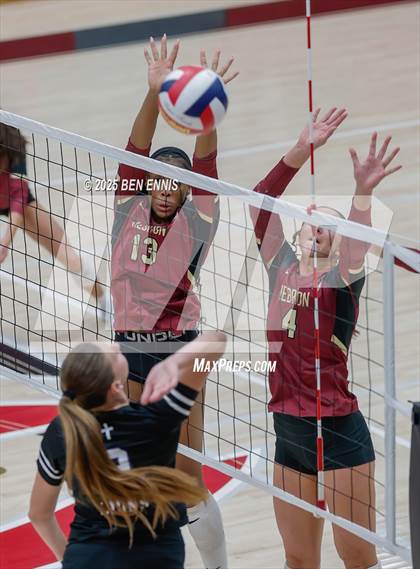 Thumbnail 1 in Trinity Christian vs. Hebron Christian (GHSA Private Semifinal) photogallery.