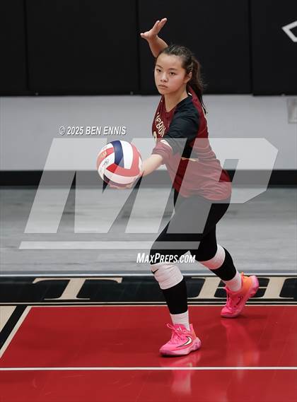 Thumbnail 2 in Trinity Christian vs. Hebron Christian (GHSA Private Semifinal) photogallery.