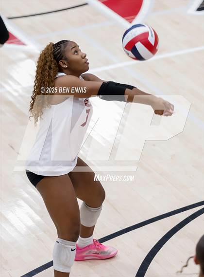 Thumbnail 3 in Trinity Christian vs. Hebron Christian (GHSA Private Semifinal) photogallery.
