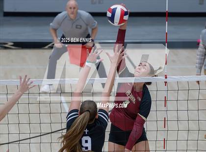 Thumbnail 2 in Trinity Christian vs. Hebron Christian (GHSA Private Semifinal) photogallery.