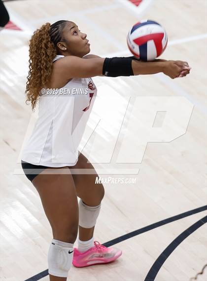 Thumbnail 3 in Trinity Christian vs. Hebron Christian (GHSA Private Semifinal) photogallery.