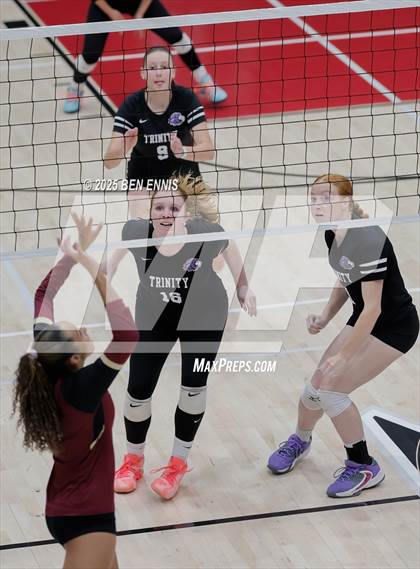 Thumbnail 3 in Trinity Christian vs. Hebron Christian (GHSA Private Semifinal) photogallery.