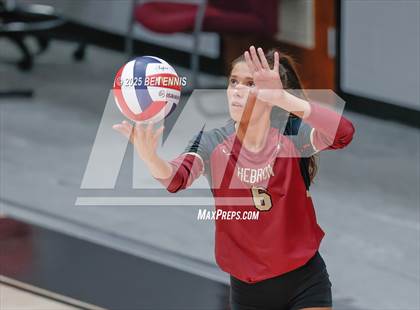 Thumbnail 2 in Trinity Christian vs. Hebron Christian (GHSA Private Semifinal) photogallery.