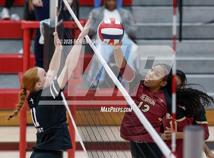 Thumbnail 2 in Trinity Christian vs. Hebron Christian (GHSA Private Semifinal) photogallery.