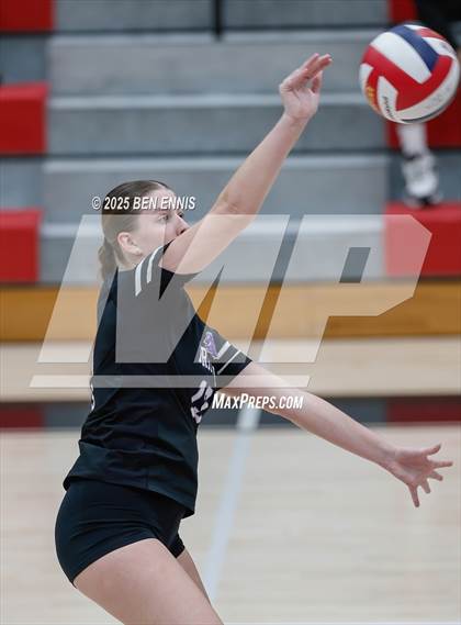Thumbnail 2 in Trinity Christian vs. Hebron Christian (GHSA Private Semifinal) photogallery.