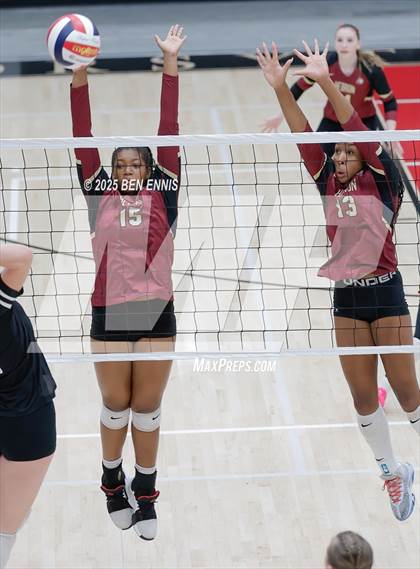 Thumbnail 3 in Trinity Christian vs. Hebron Christian (GHSA Private Semifinal) photogallery.