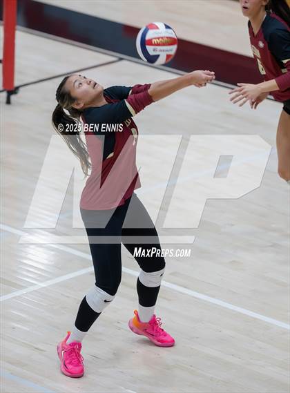 Thumbnail 1 in Trinity Christian vs. Hebron Christian (GHSA Private Semifinal) photogallery.