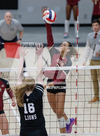 Thumbnail 3 in Trinity Christian vs. Hebron Christian (GHSA Private Semifinal) photogallery.