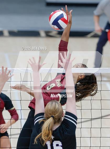 Thumbnail 2 in Trinity Christian vs. Hebron Christian (GHSA Private Semifinal) photogallery.