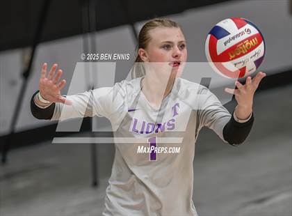Thumbnail 3 in Trinity Christian vs. Hebron Christian (GHSA Private Semifinal) photogallery.