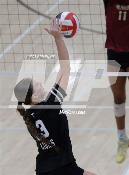 Thumbnail 1 in Trinity Christian vs. Hebron Christian (GHSA Private Semifinal) photogallery.