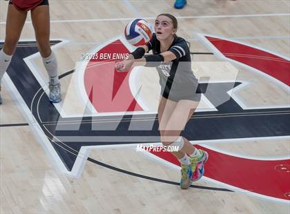 Thumbnail 3 in Trinity Christian vs. Hebron Christian (GHSA Private Semifinal) photogallery.