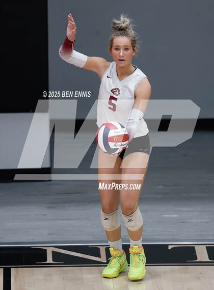 Thumbnail 1 in Trinity Christian vs. Hebron Christian (GHSA Private Semifinal) photogallery.