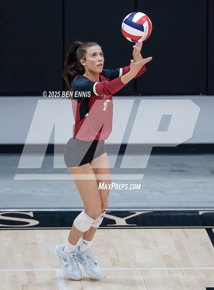 Thumbnail 2 in Trinity Christian vs. Hebron Christian (GHSA Private Semifinal) photogallery.
