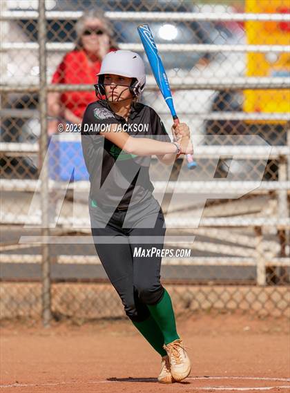 Thumbnail 3 in Valley vs Virgin Valley (NIAA 3A Southern Softball Round 1) photogallery.