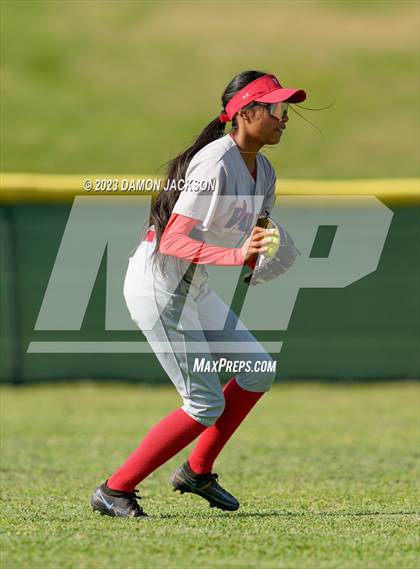 Thumbnail 2 in Valley vs Virgin Valley (NIAA 3A Southern Softball Round 1) photogallery.