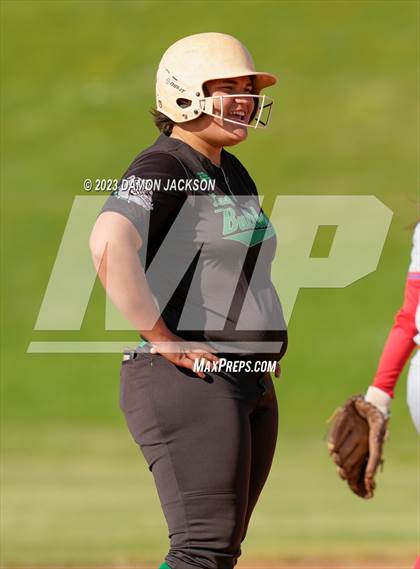 Thumbnail 2 in Valley vs Virgin Valley (NIAA 3A Southern Softball Round 1) photogallery.