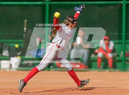 Thumbnail 1 in Valley vs Virgin Valley (NIAA 3A Southern Softball Round 1) photogallery.