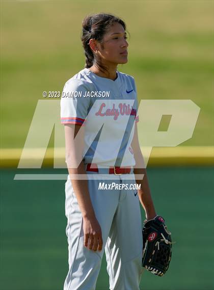 Thumbnail 2 in Valley vs Virgin Valley (NIAA 3A Southern Softball Round 1) photogallery.
