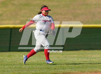 Thumbnail 3 in Valley vs Virgin Valley (NIAA 3A Southern Softball Round 1) photogallery.