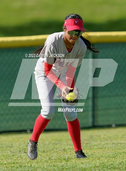 Thumbnail 3 in Valley vs Virgin Valley (NIAA 3A Southern Softball Round 1) photogallery.