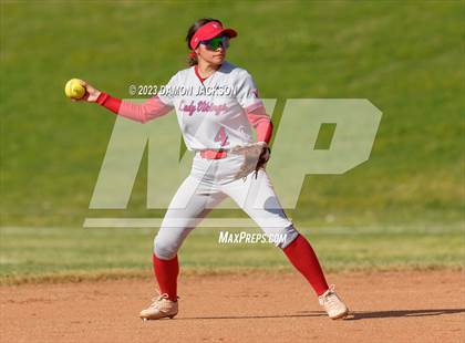Thumbnail 1 in Valley vs Virgin Valley (NIAA 3A Southern Softball Round 1) photogallery.