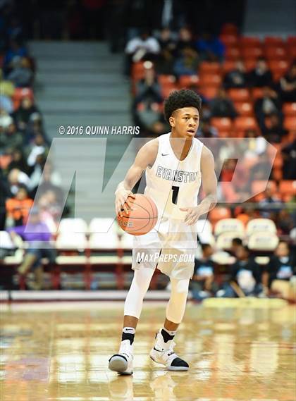 Thumbnail 3 in Montverde Academy vs. Evanston (Chicago Elite Classic) photogallery.