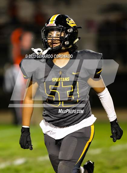 Thumbnail 2 in Foothill @ Lathrop (CIF SJS Division 5 Round 1) photogallery.