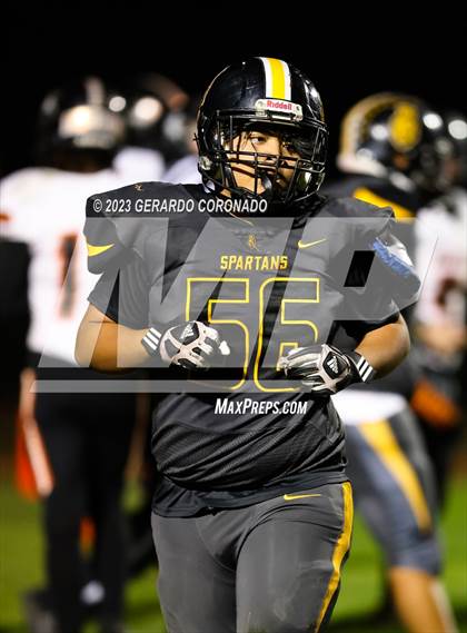 Thumbnail 3 in Foothill @ Lathrop (CIF SJS Division 5 Round 1) photogallery.
