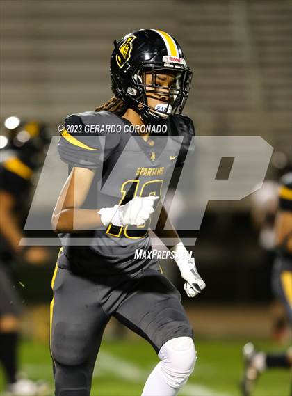 Thumbnail 1 in Foothill @ Lathrop (CIF SJS Division 5 Round 1) photogallery.
