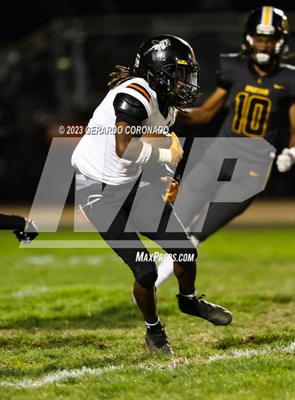 Thumbnail 3 in Foothill @ Lathrop (CIF SJS Division 5 Round 1) photogallery.