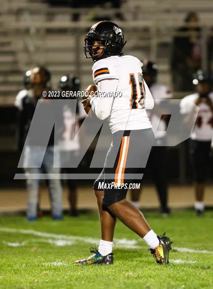 Thumbnail 3 in Foothill @ Lathrop (CIF SJS Division 5 Round 1) photogallery.