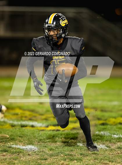 Thumbnail 1 in Foothill @ Lathrop (CIF SJS Division 5 Round 1) photogallery.