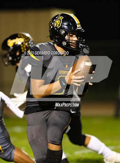 Thumbnail 1 in Foothill @ Lathrop (CIF SJS Division 5 Round 1) photogallery.