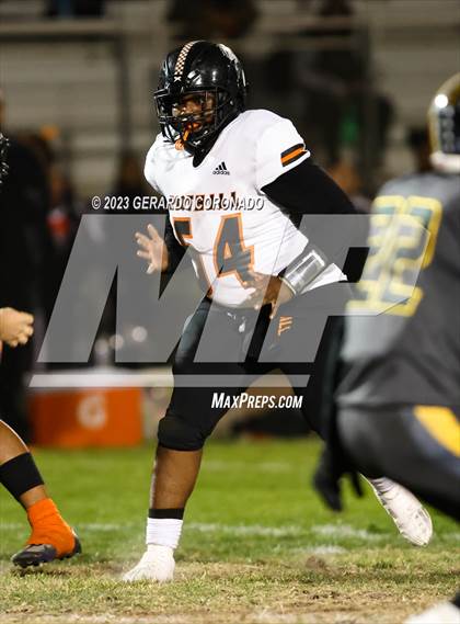 Thumbnail 3 in Foothill @ Lathrop (CIF SJS Division 5 Round 1) photogallery.