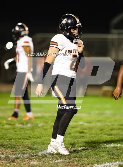 Thumbnail 1 in Foothill @ Lathrop (CIF SJS Division 5 Round 1) photogallery.