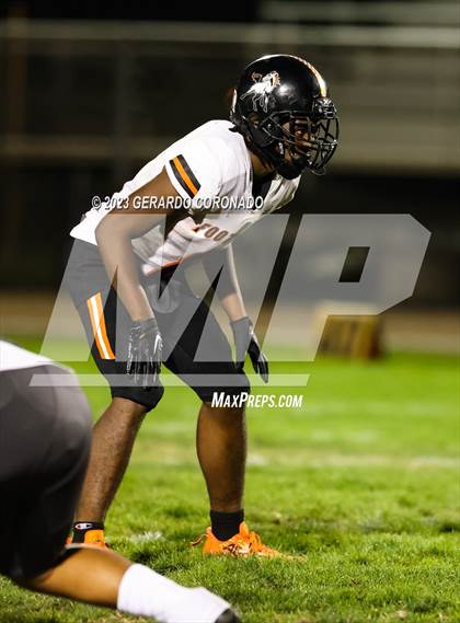 Thumbnail 1 in Foothill @ Lathrop (CIF SJS Division 5 Round 1) photogallery.