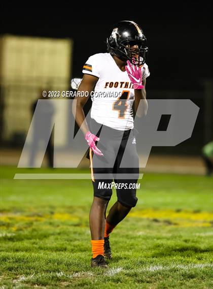 Thumbnail 2 in Foothill @ Lathrop (CIF SJS Division 5 Round 1) photogallery.
