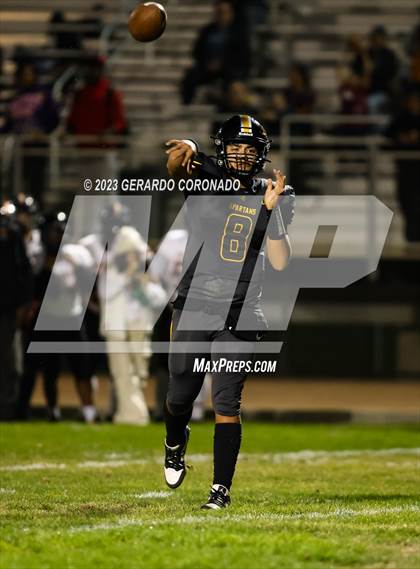 Thumbnail 3 in Foothill @ Lathrop (CIF SJS Division 5 Round 1) photogallery.