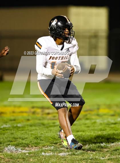 Thumbnail 1 in Foothill @ Lathrop (CIF SJS Division 5 Round 1) photogallery.