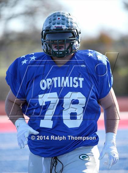 Thumbnail 2 in 2014 Sacramento Bee - Optimist All-Star Classic (Football) photogallery.