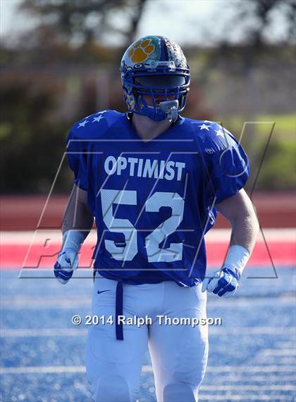 Thumbnail 2 in 2014 Sacramento Bee - Optimist All-Star Classic (Football) photogallery.