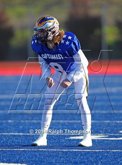 Thumbnail 1 in 2014 Sacramento Bee - Optimist All-Star Classic (Football) photogallery.