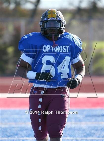 Thumbnail 3 in 2014 Sacramento Bee - Optimist All-Star Classic (Football) photogallery.