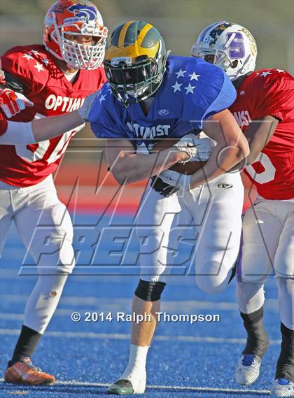 Thumbnail 3 in 2014 Sacramento Bee - Optimist All-Star Classic (Football) photogallery.