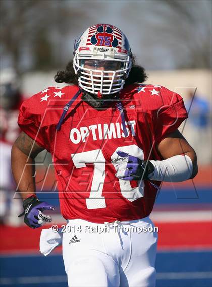 Thumbnail 1 in 2014 Sacramento Bee - Optimist All-Star Classic (Football) photogallery.